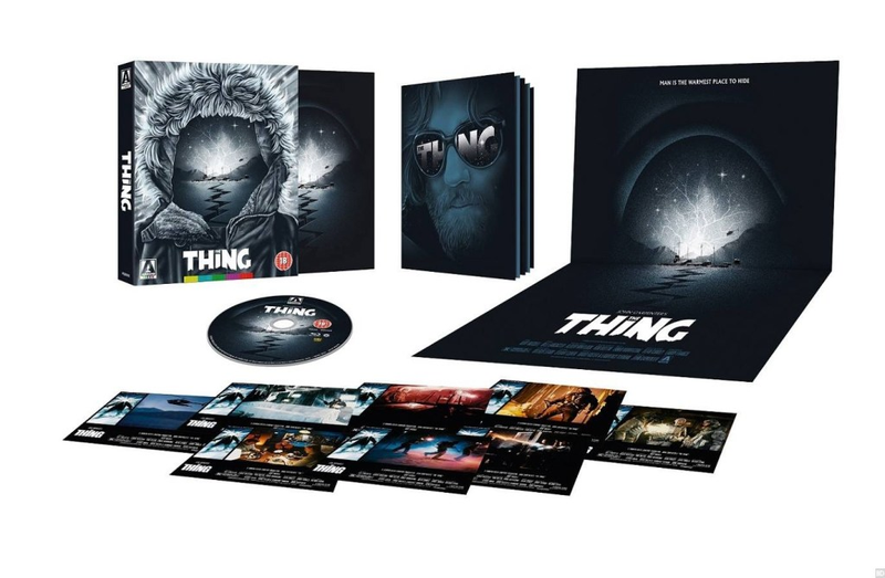 Illustration for article titled Stare Into the Dark Heart of The Thing With This Coldly Beautiful Blu-Ray Artwork